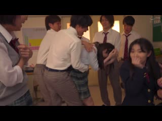 「哥哥，事情变成这样…抱歉…」在学校受到欺凌的妹妹与哥哥的强制近亲相姦 ～疯狂教室篇～ HUBLK-050