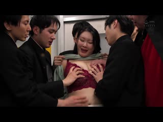 通勤路上天天被痴漢騷擾… 被附近惡劣小鬼輪流欺負的N罩杯巨乳人妻 ~ 城崎百瀨 JUR-460