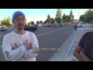 與在洛杉磯街頭相遇的爆乳女子摔角選手的性愛對決！艾希莉（24歲） HIKR-214